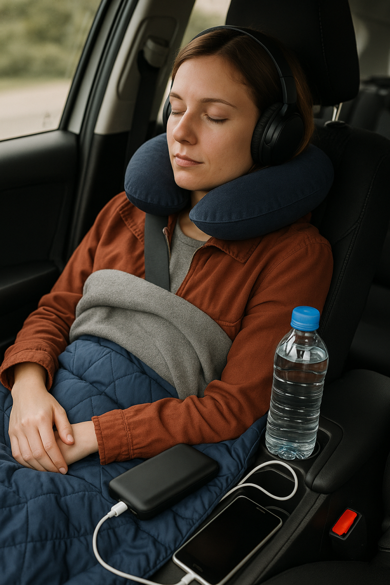 hành lý khi đi xe ghép