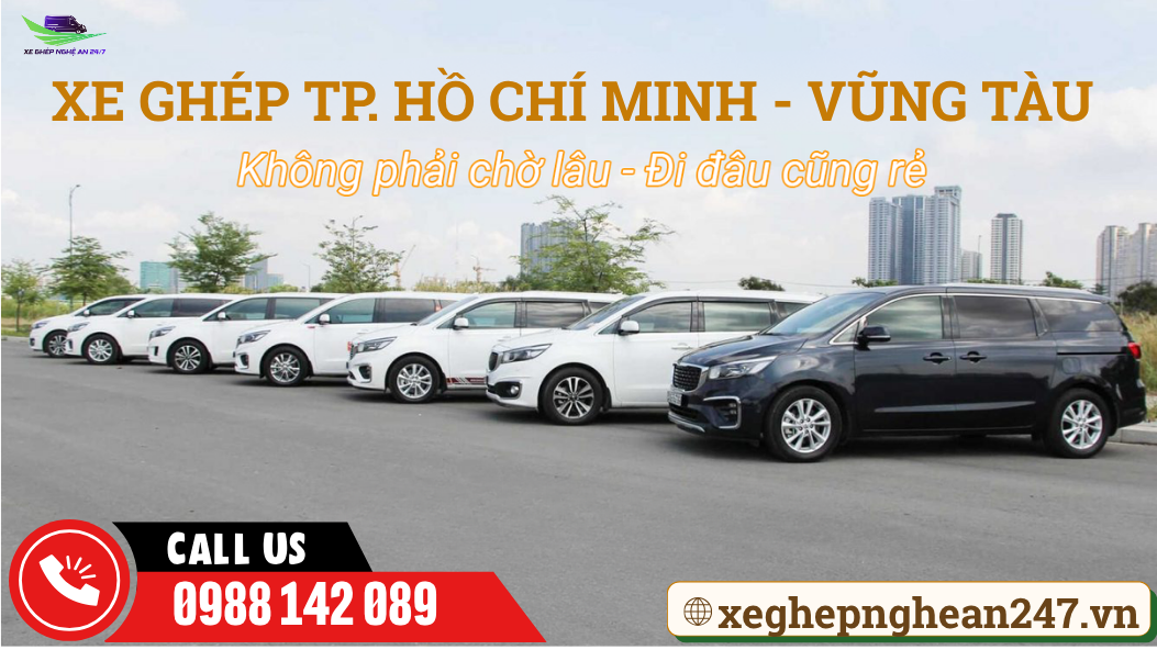Xe ghép TP Hồ Chí Minh - Vũng Tàu