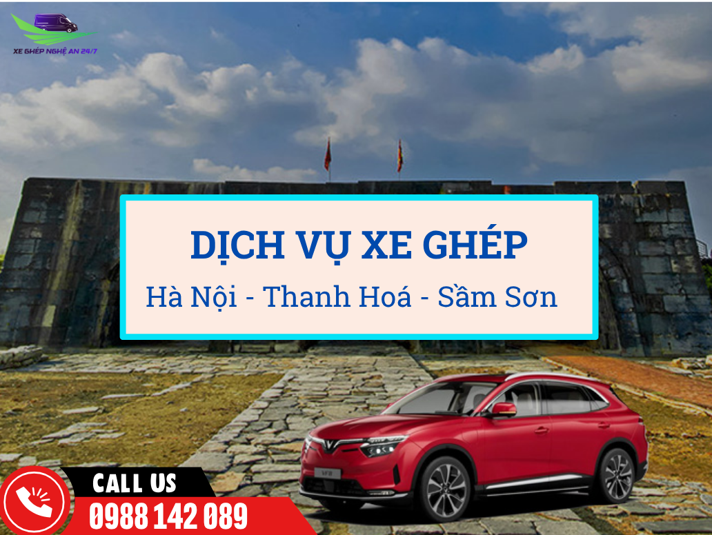 Xe ghép Hà Nội - Sầm Sơn - Thanh Hoá